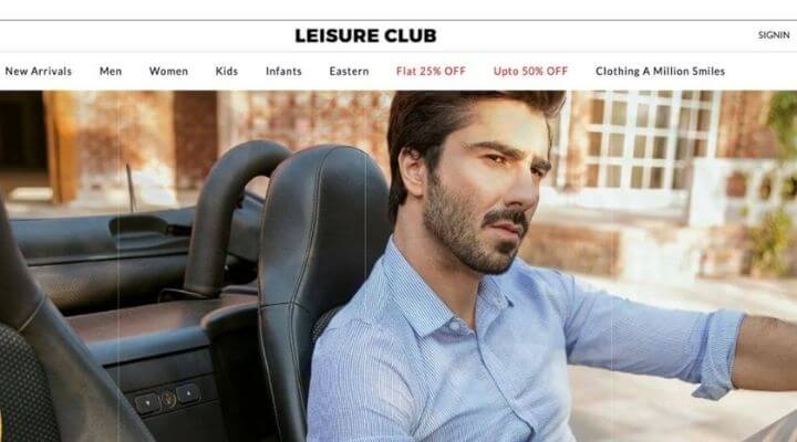 Leisure Club Clothing Brand