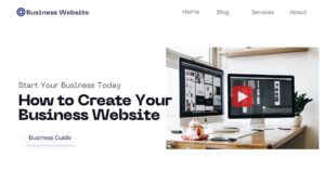 How to create a Small Business Website – Step by Step (2025)