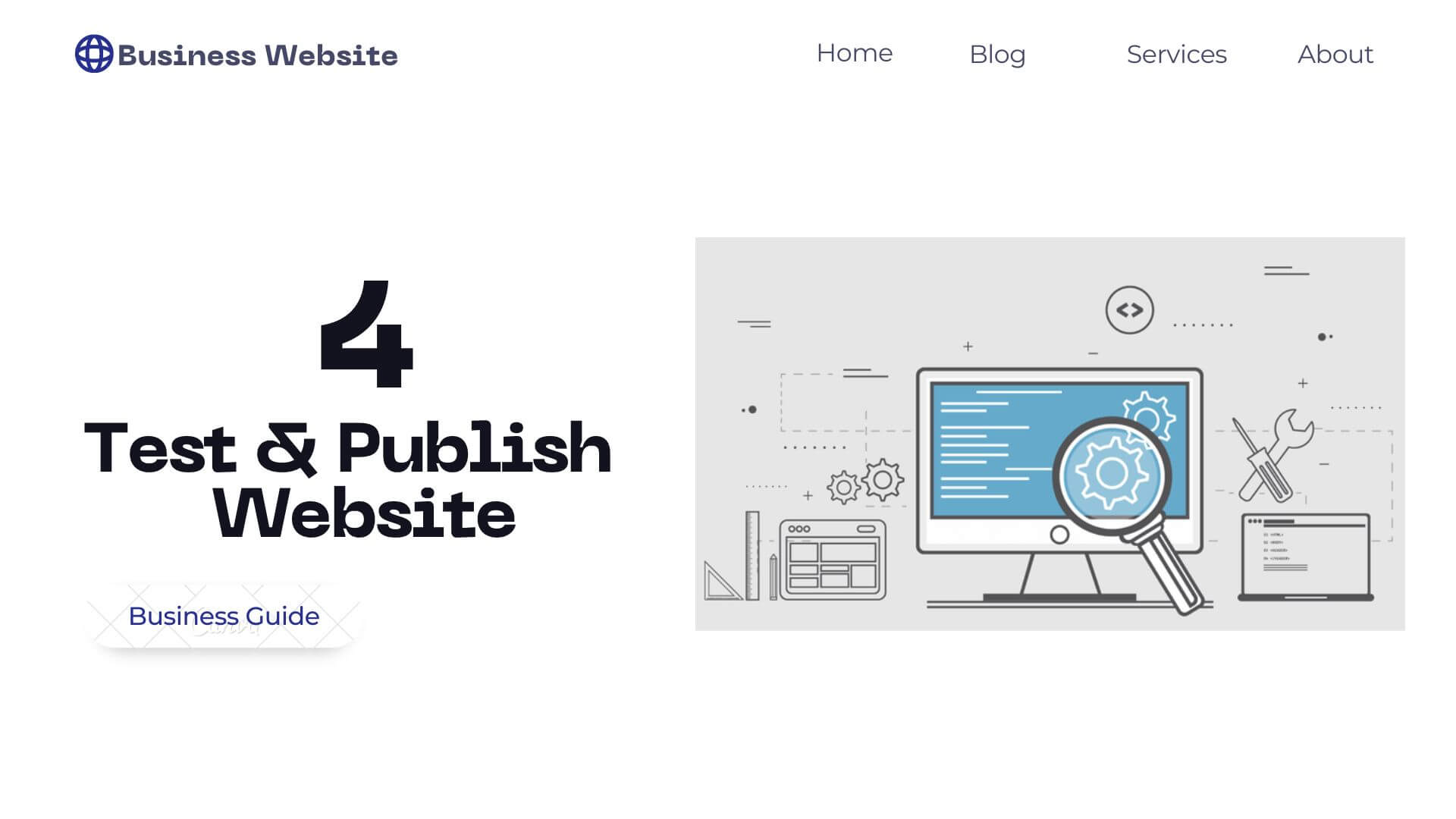 Test and publish Your Website